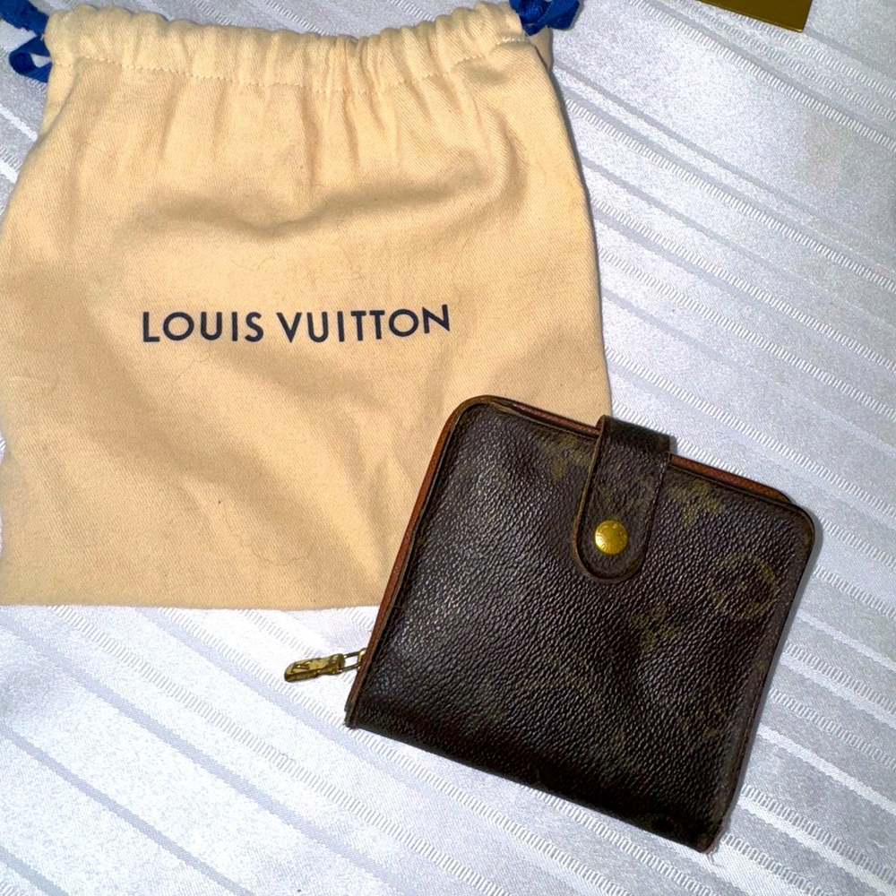 Vintage Louis Vuitton Monogram Compact Wallet